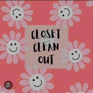 Closet CLEAN OUT Sale